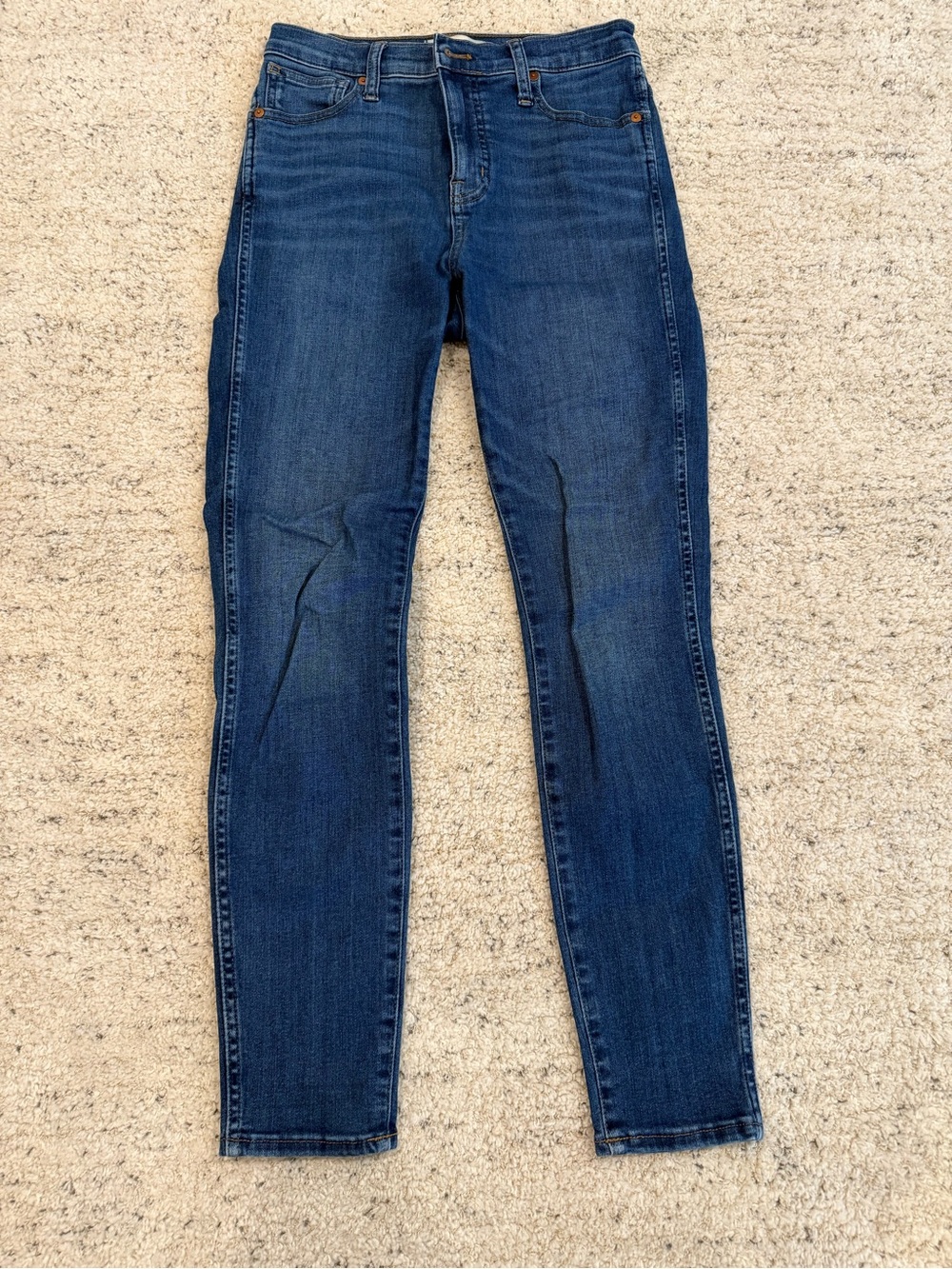 Madewell Dark Blue Skinny Jeans